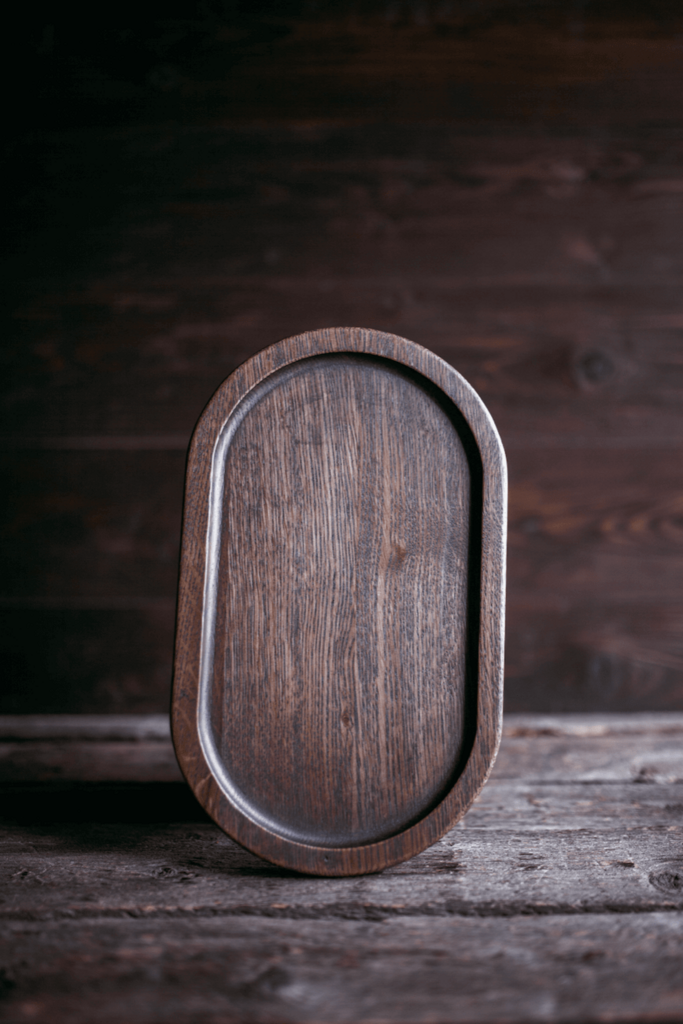 Доска для подачи овальная