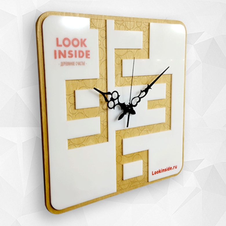 Часы "Квадрат"