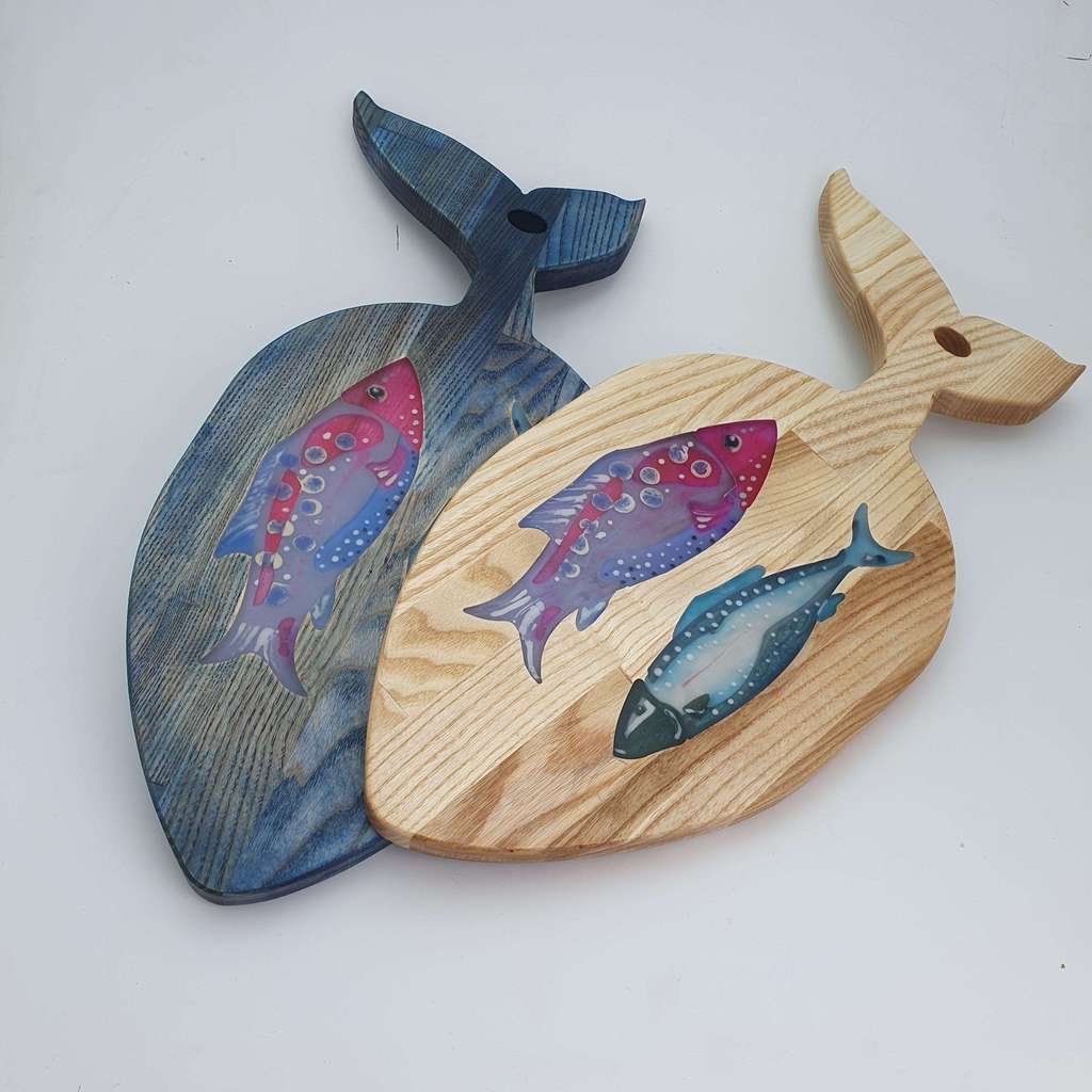 Разделочная доска "Кит"