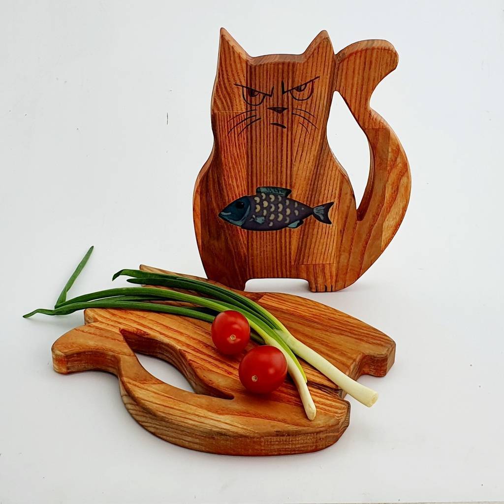 Разделочная досочка "Кот"