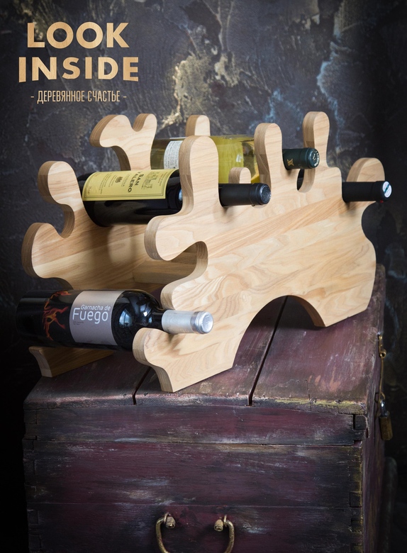 Стойка для вина "Волна"