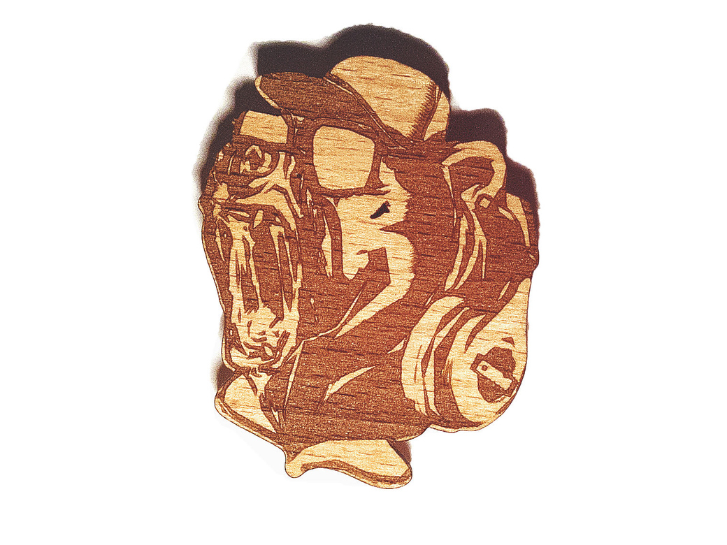 Значок "Рэп медведь"