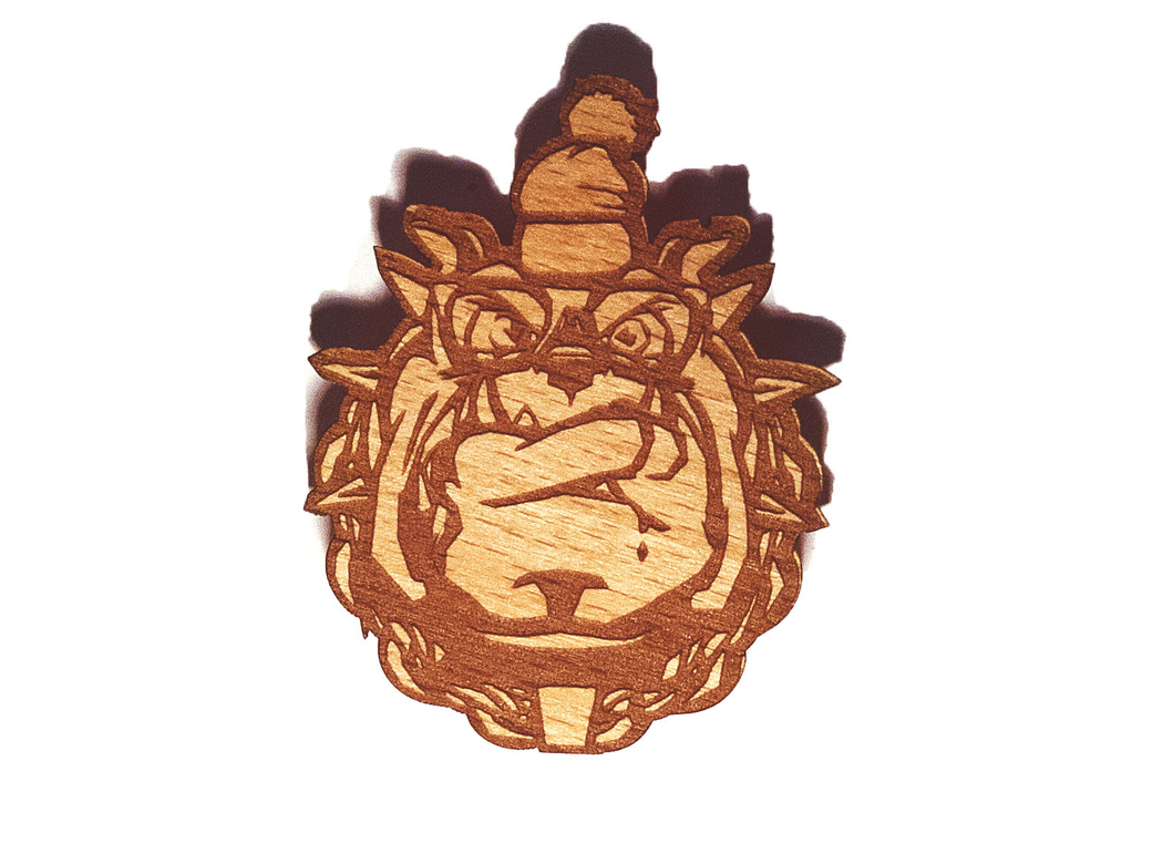 Значок "Крутой пес"