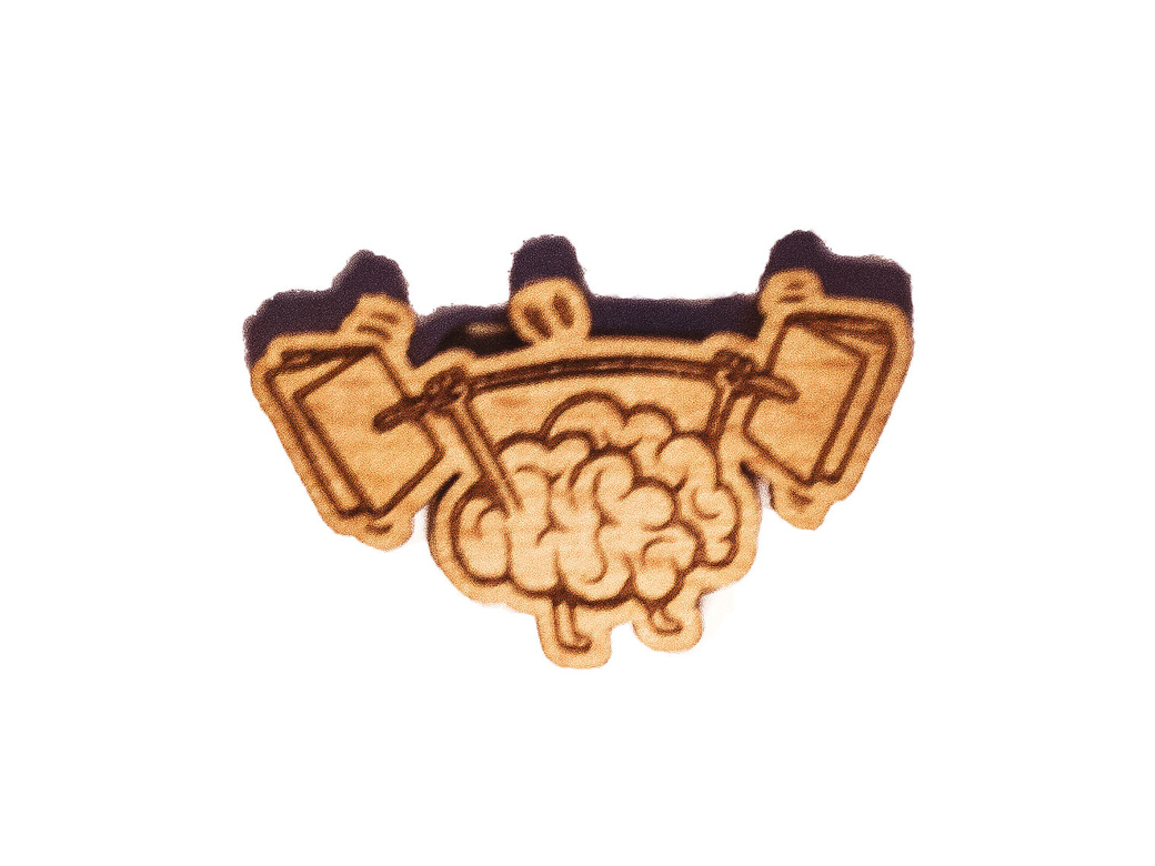 Значок "Сила мозга"