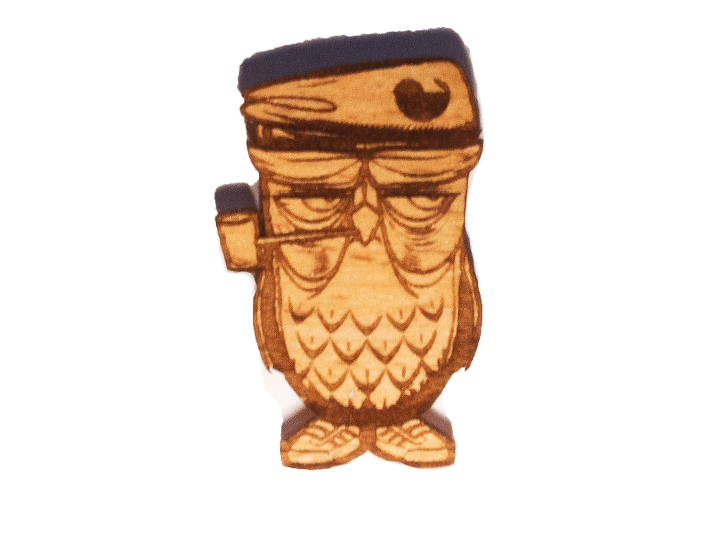 Значок "Капитан Сова"