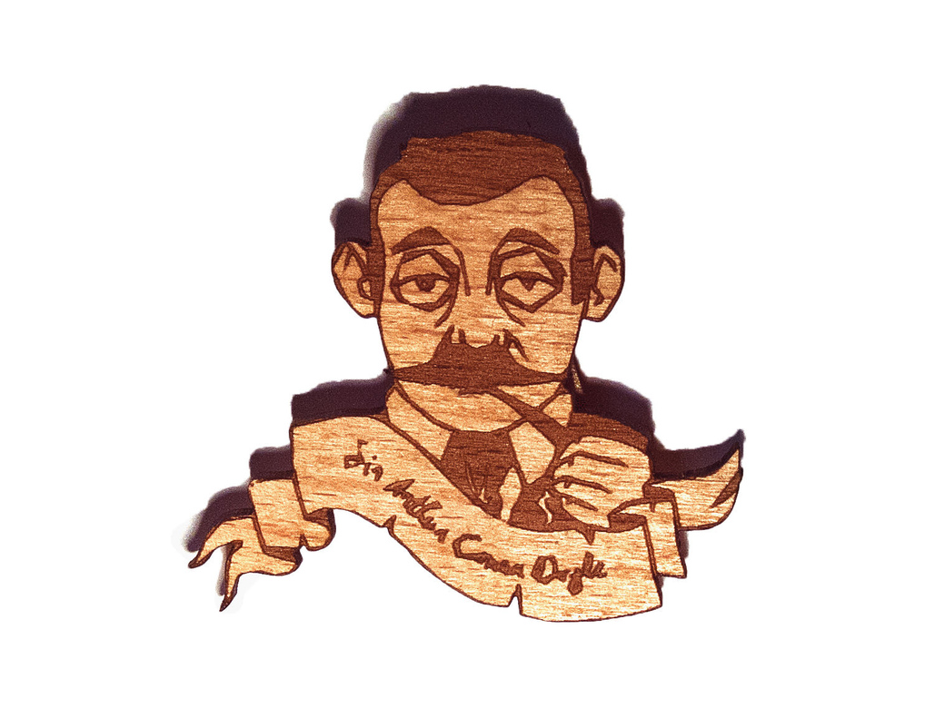 Значок "Артур Конан Дойль"