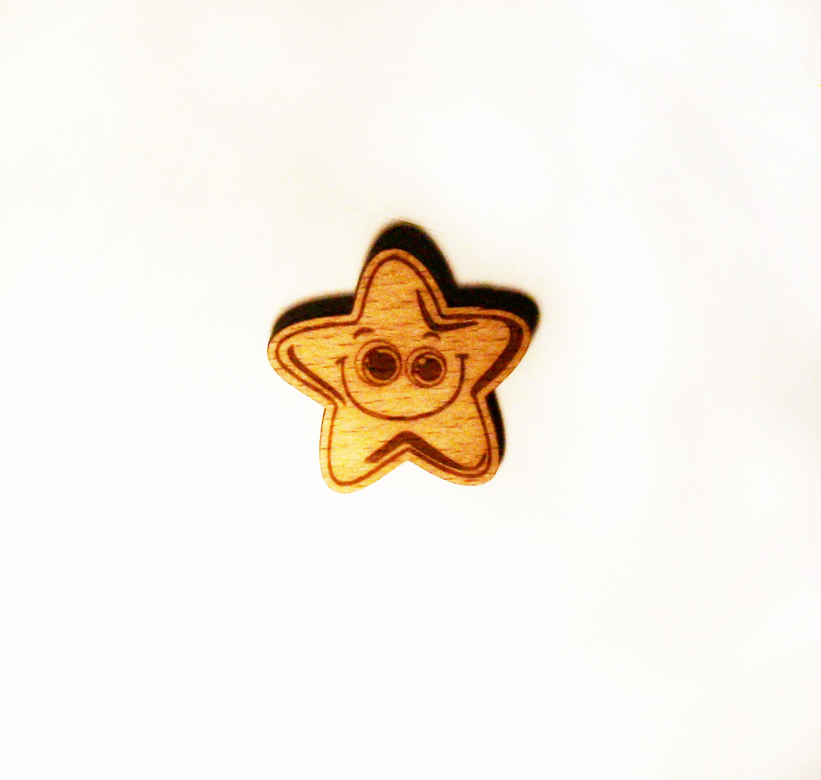 Значок "Веселая звезда"