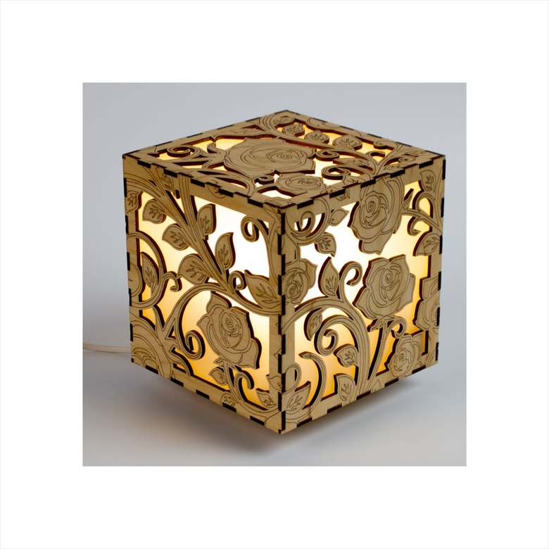 Светильник авторский "Розы"