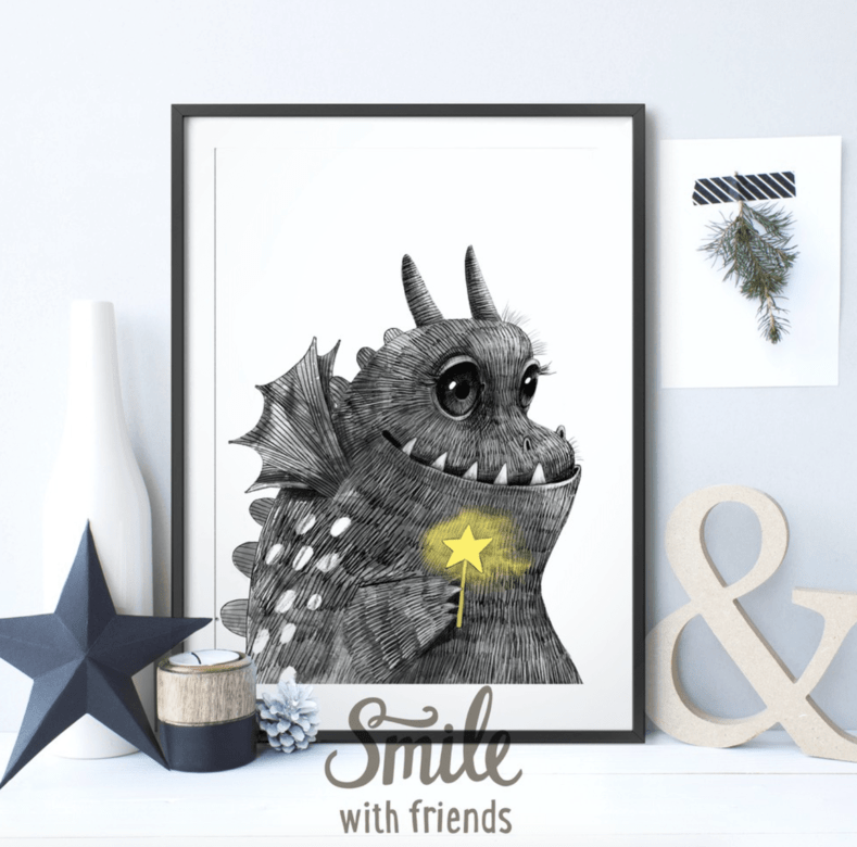 Малыш дракончик