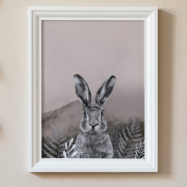 Портрет кролика