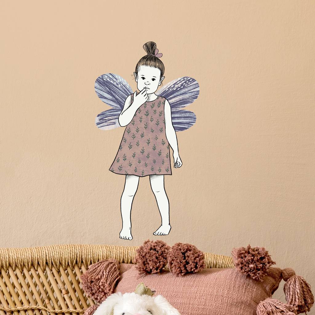 Фея - стикер интерьерный - третья