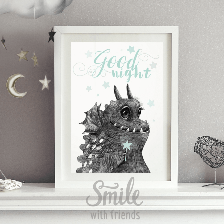 Good night с дракончиком