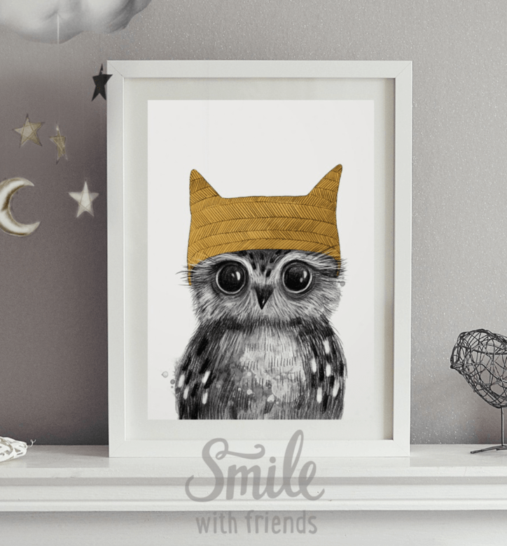 Малыш совенок