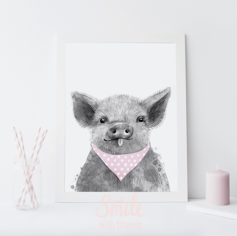 Малыш поросенок