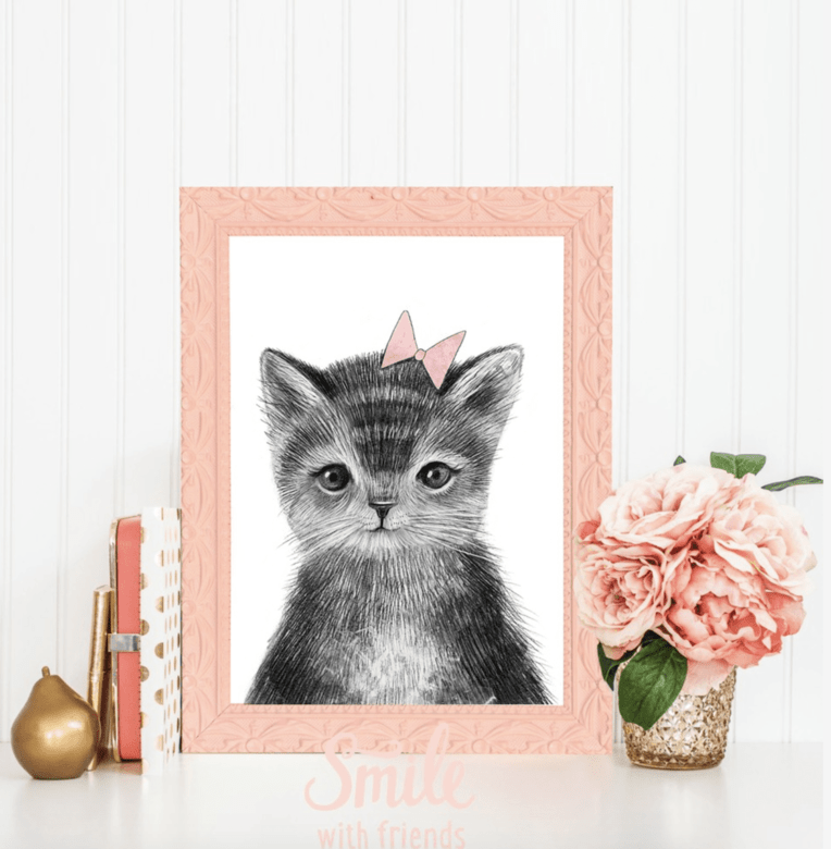 Малышка котенок