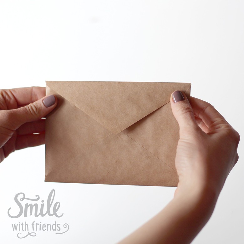 Крафтовый конверт