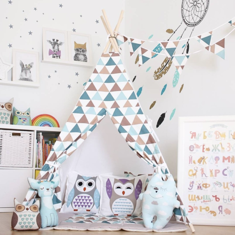 Постер Русская азбука с веселыми зверятами купить в интернет магазине