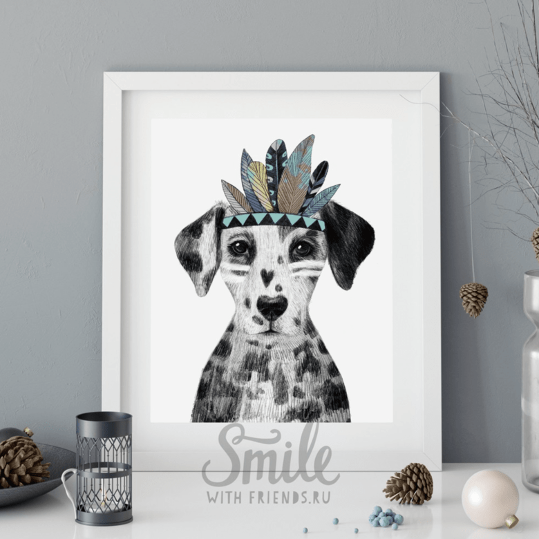 Далматин индеец