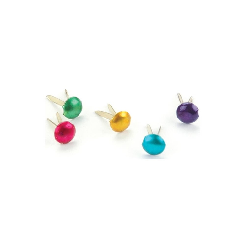 Брадс мини - Round - Metallic 3mm 100/Pkg