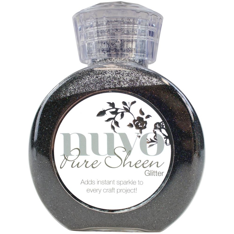 Глиттер Charcoal Nuvo Pure Sheen Glitter 3.38oz