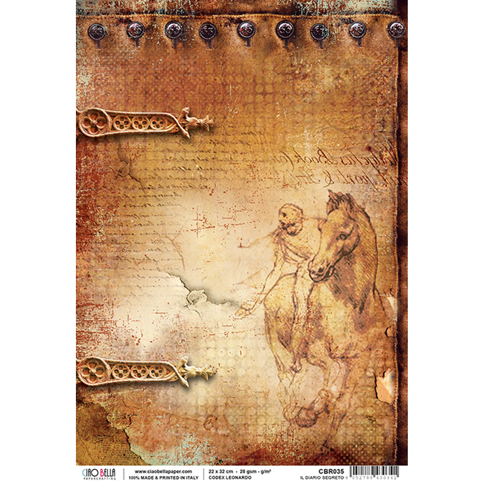 Рисовая бумага А4 Codex Leonardo Ciao Bella