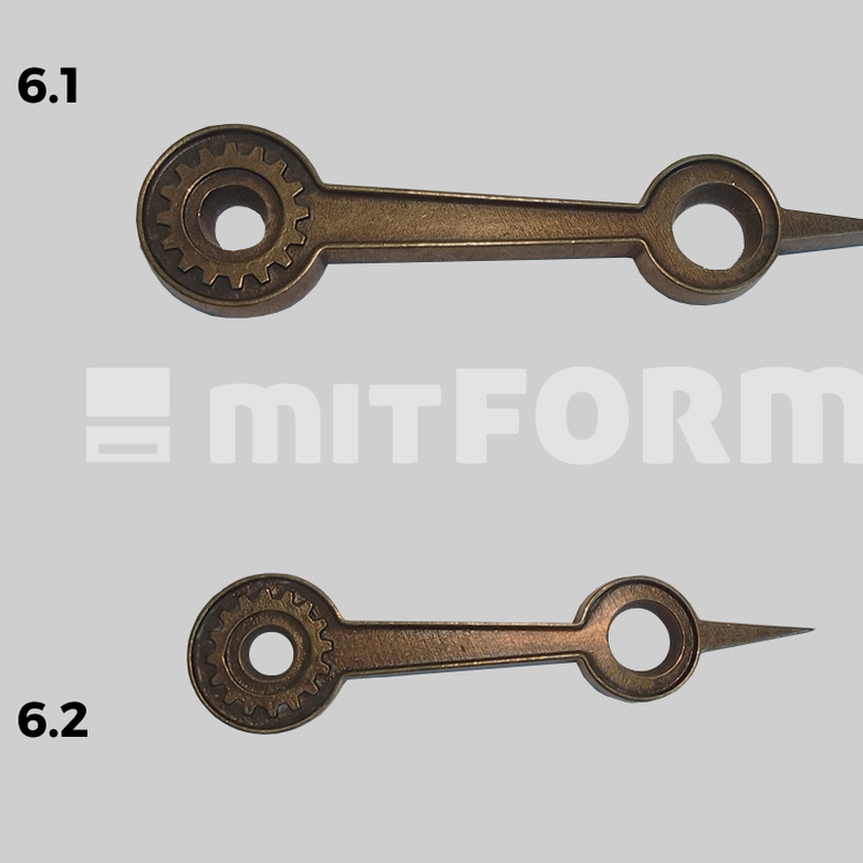 Металлический элемент CLOCK HANDS 6.2 Mitform Casting