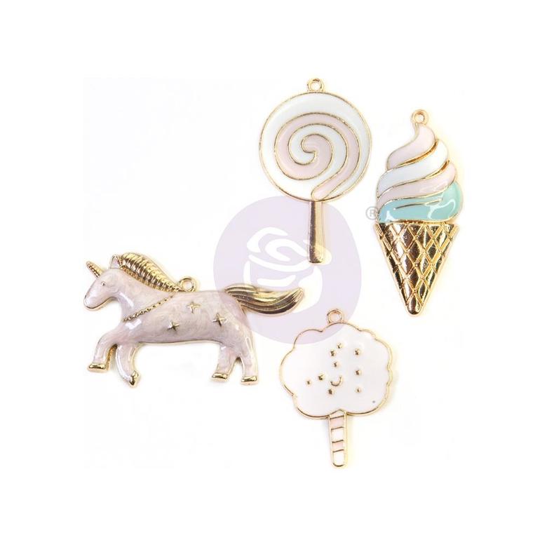 Металические украшения Dulce By Frank Garcia Metal Charms 4/Pkg