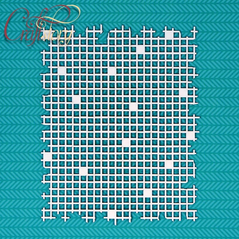 Чипборд Фон Сетка Craftstory