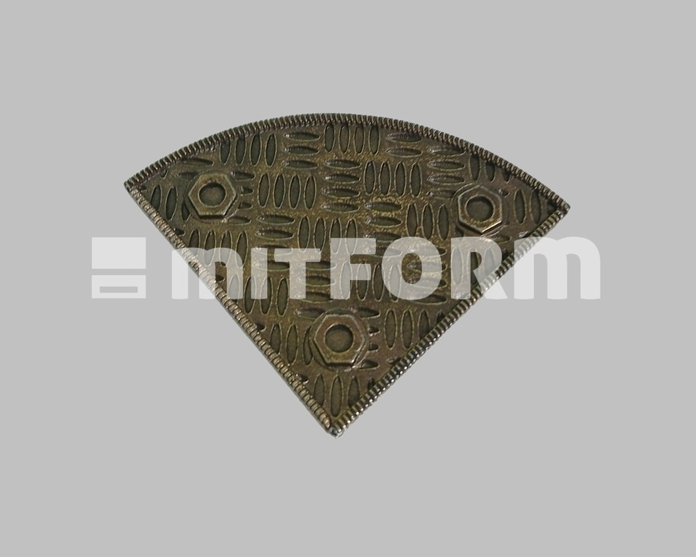 Металлический элемент уголок 4 Mitform Casting