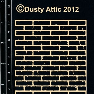 Чипборд mini Brick Wall Dusty Attic