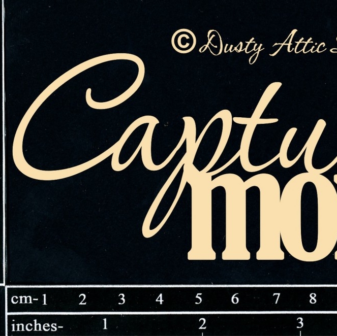 Чипборд Capture This Moment Dusty Attic