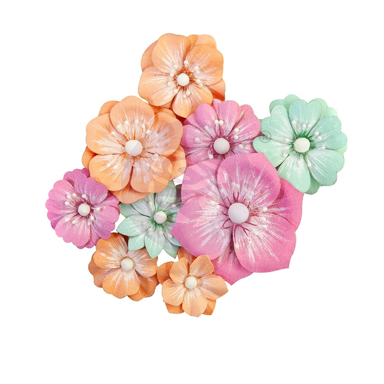Цветы Big Waves/Surfboard Prima Marketing Mulberry Paper Flowers