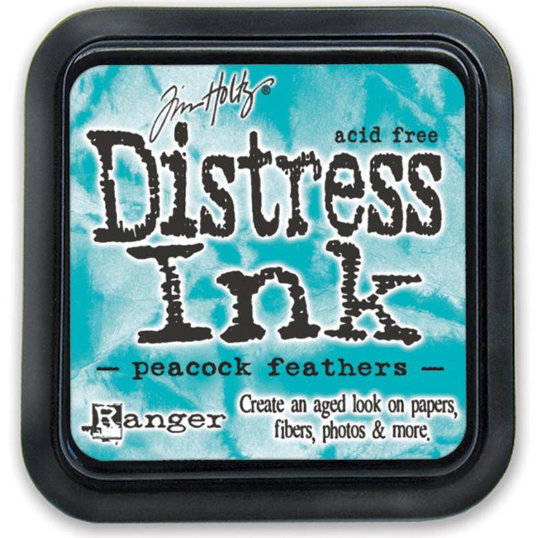Чернила Peacock Feathers Tim Holtz Distress Ink Pad