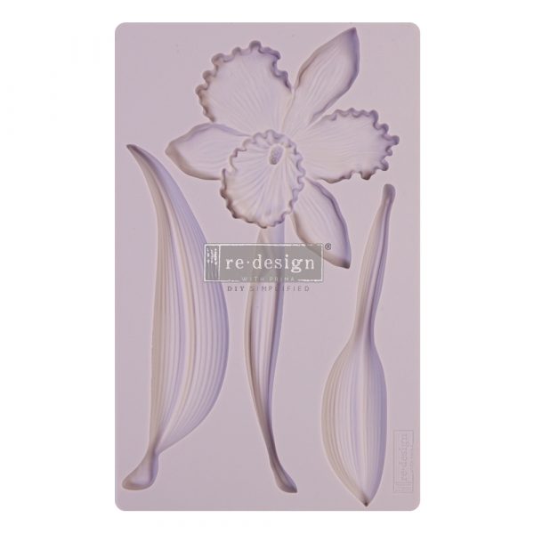 Молд  Wildflower- Re-Design Decor Mould 5"X8"