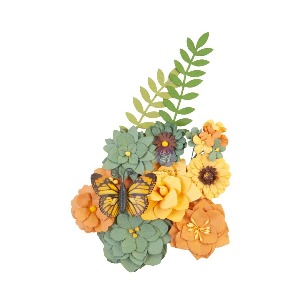 Цветы Strength/Diamond Prima Marketing Mulberry Paper Flowers