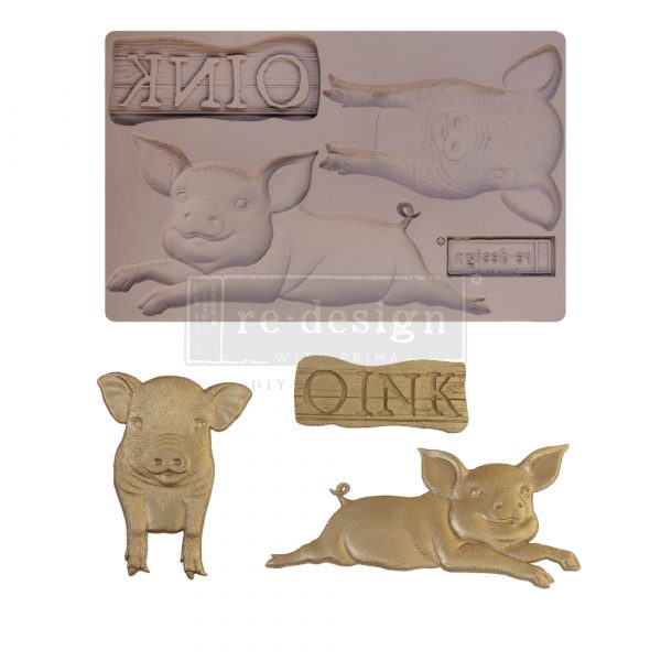 Молд Farm Friends - Re-Design Decor Mould 5"X8