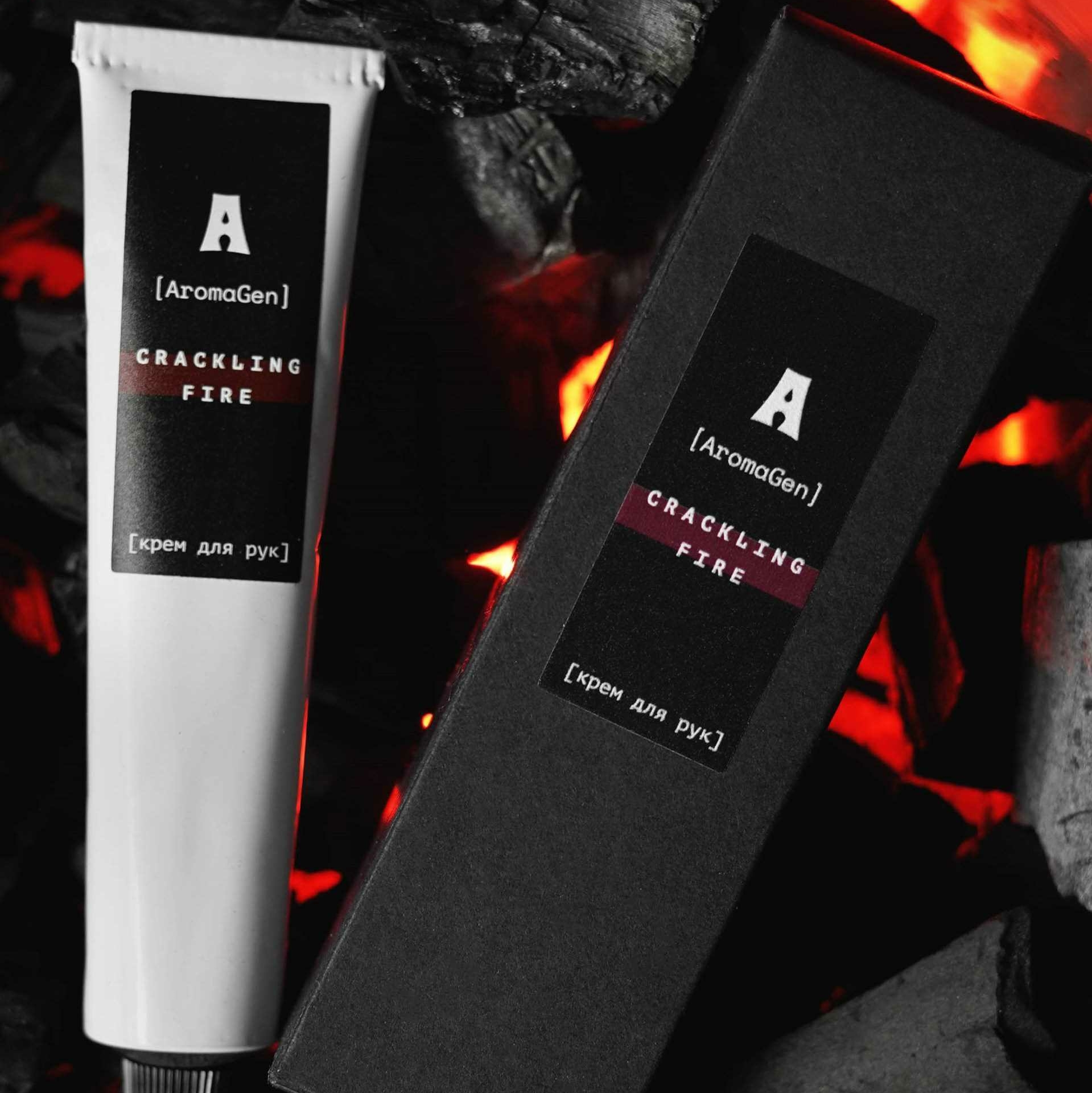 Парфюмированный крем для рук  CRACKLING FIRE