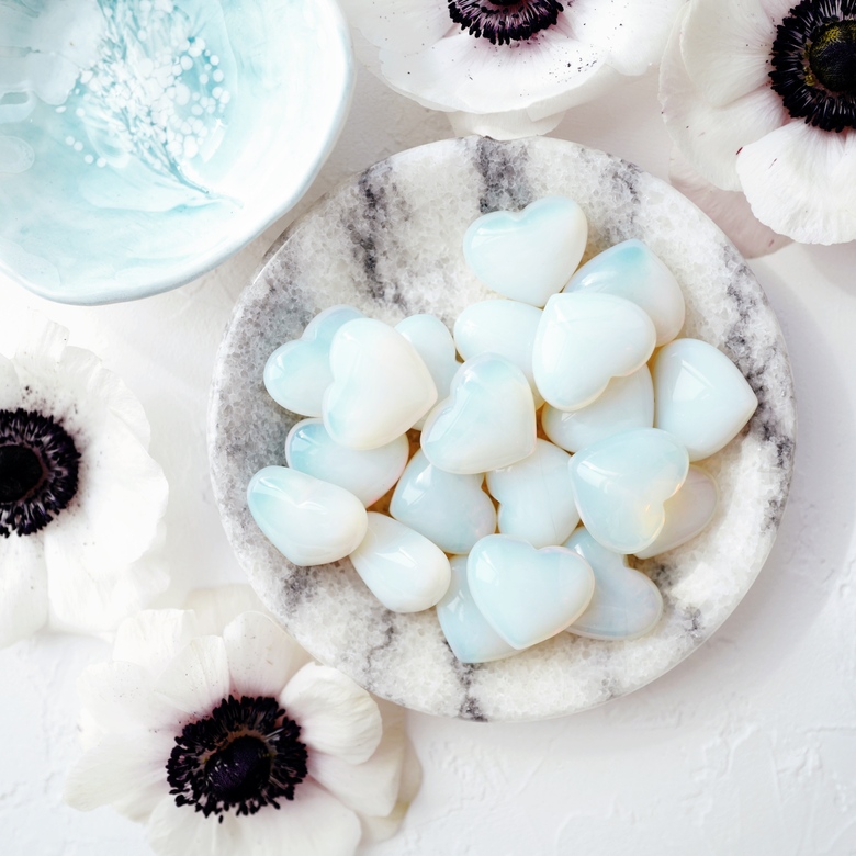 Опал, сердце