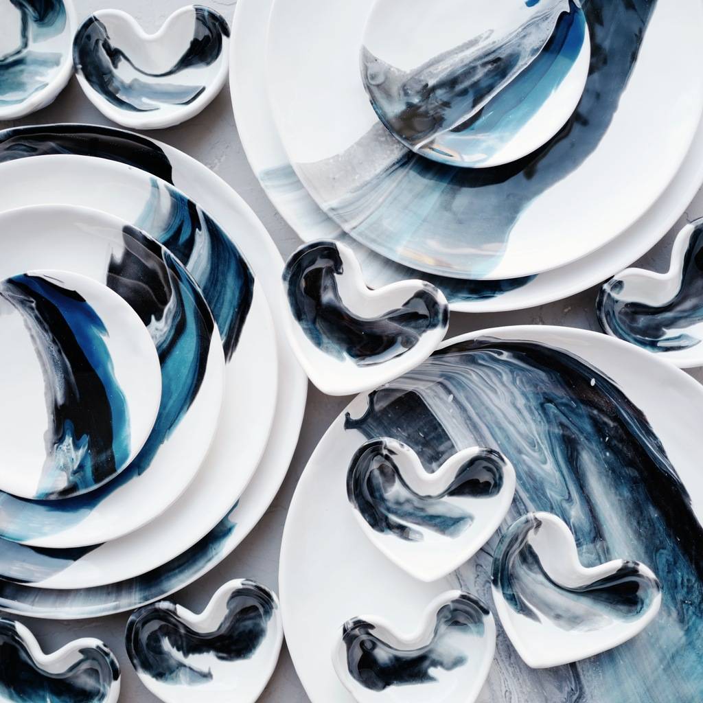 Серия блюд и тарелок "Исландия"