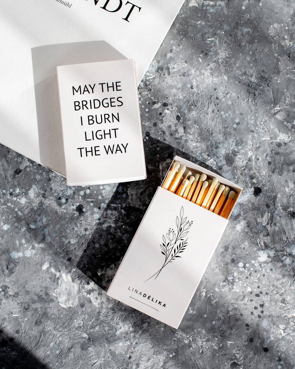 Коробок спичек "Linadelika"