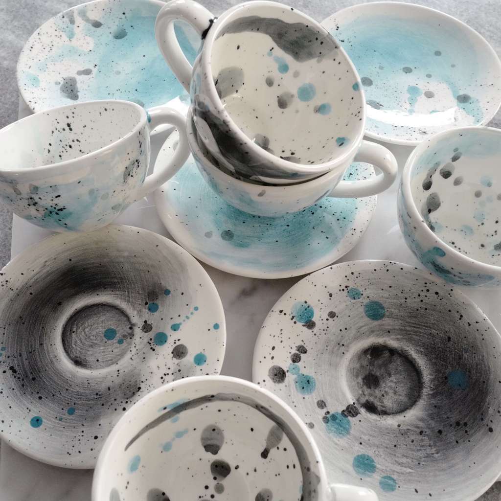 Чайная пара "Грозовое небо"