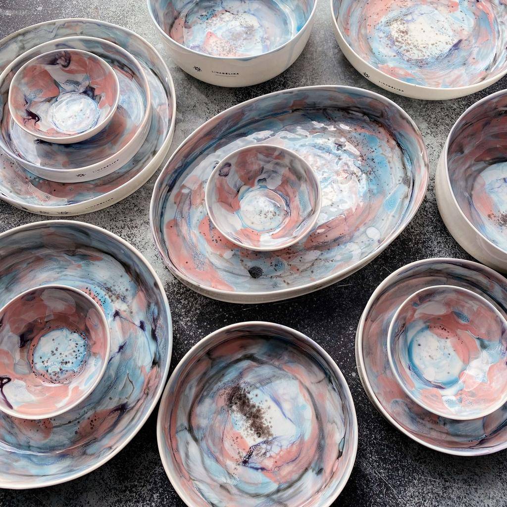 Серия глубоких тарелок и блюд "Стражи галактики"