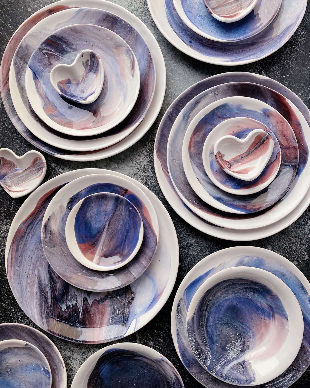 Серия блюд и тарелок "Меркурий"