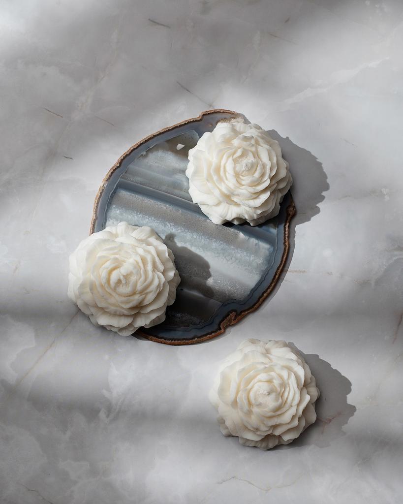 Набор формированных свечей Peony