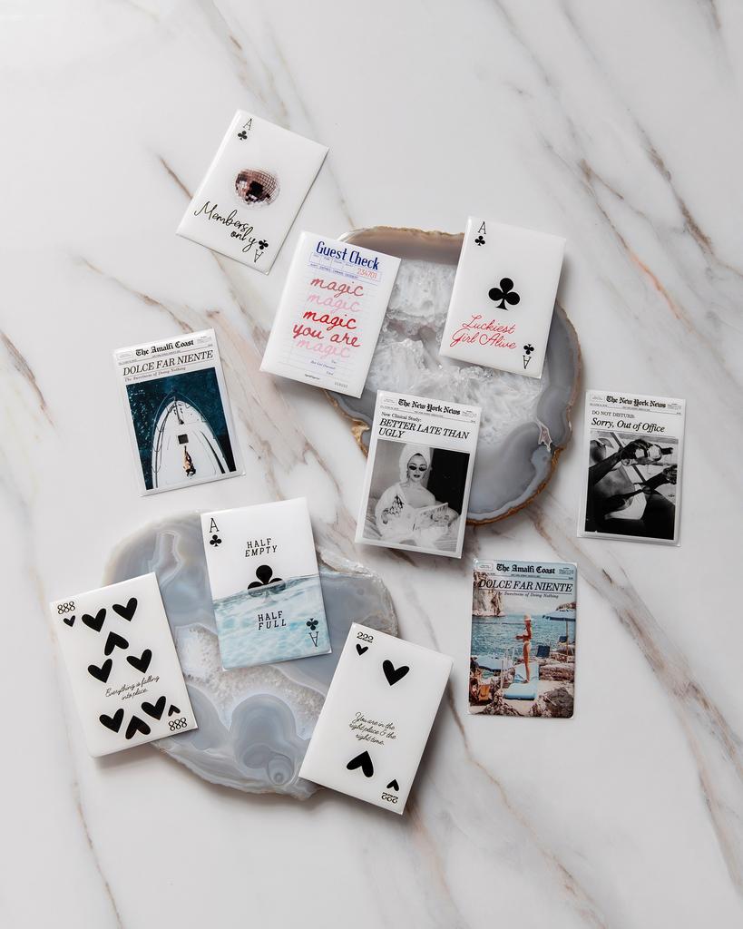 Наклейки объемные с винтажным принтом