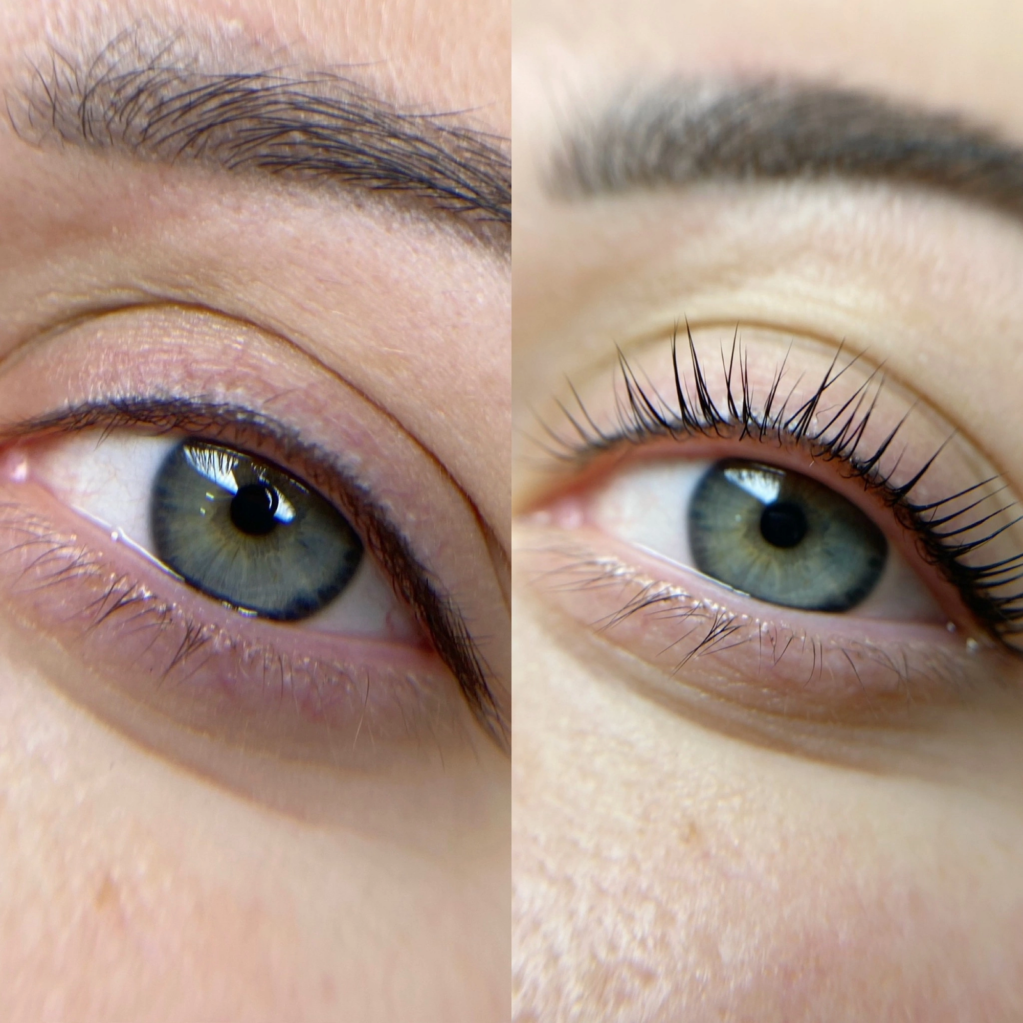 Ламинирование ресниц + ламинирование бровей