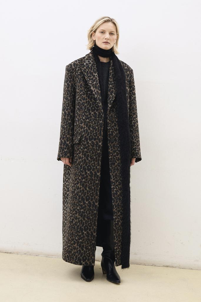 Пальто "Лео" однобортное прямое