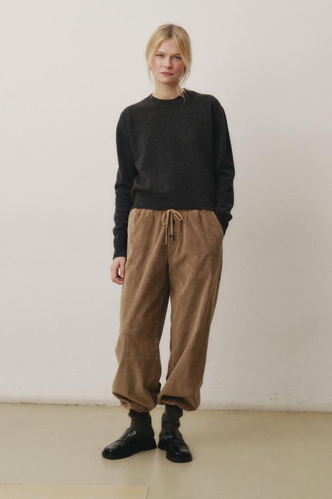 Штаны вельветовые бежевые