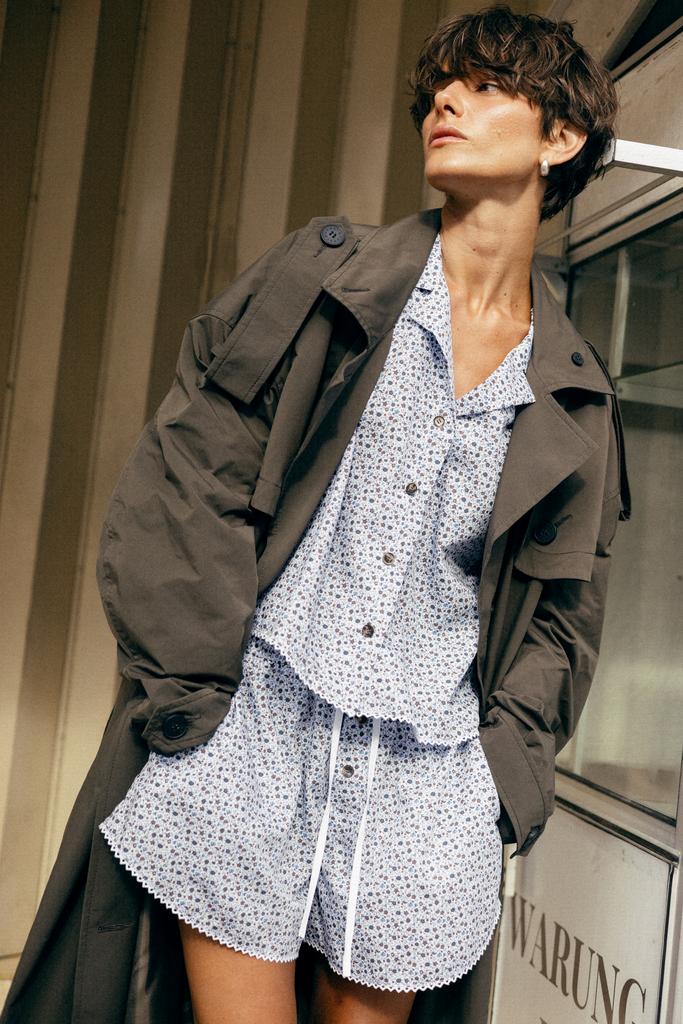 Шорты в цветочек