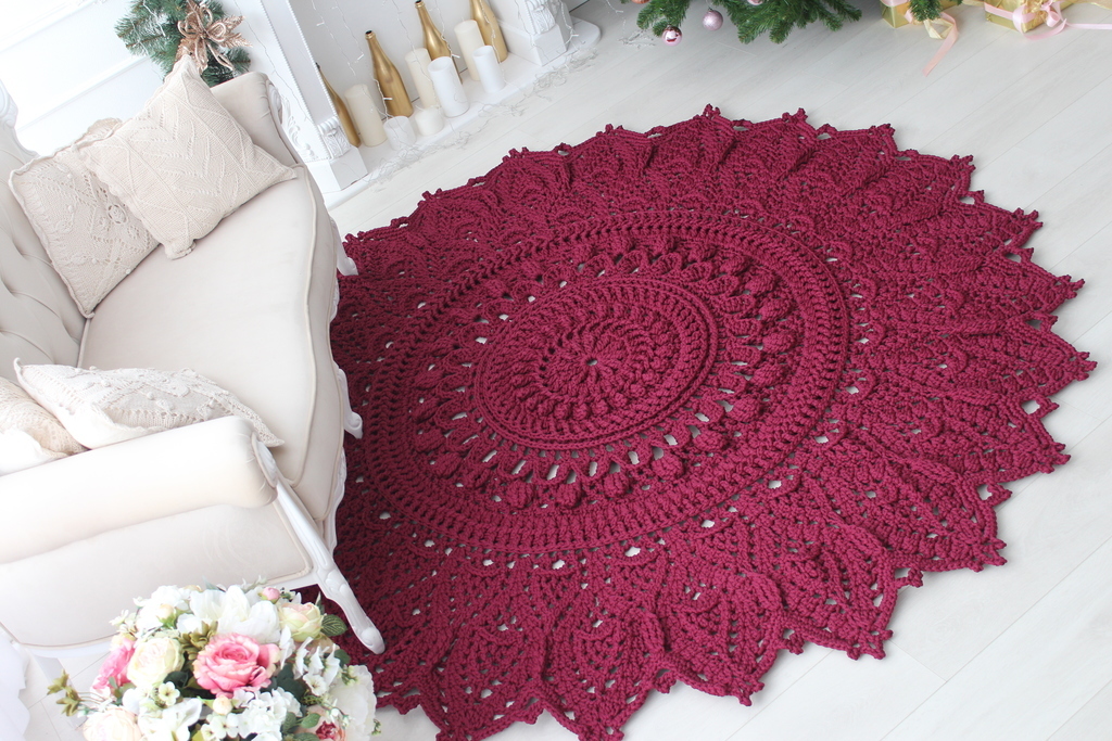 Видео мастер-класс Ковра  "Шарм"